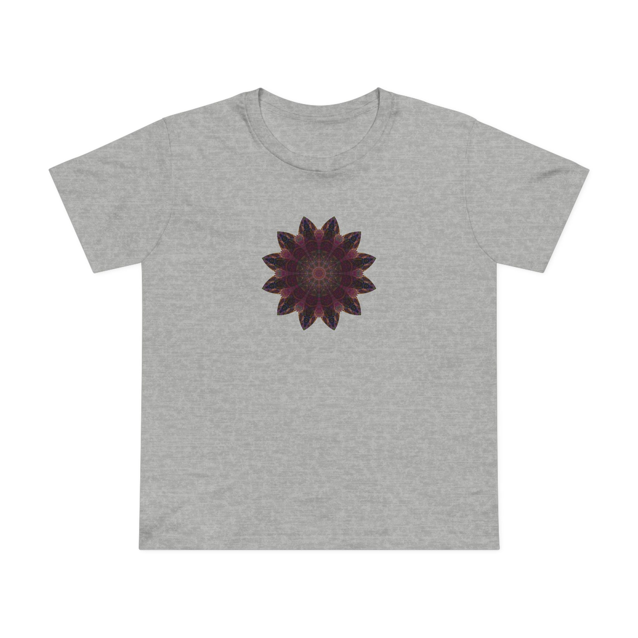 Women’s Maple Tee - Love Light Mandalas No.8