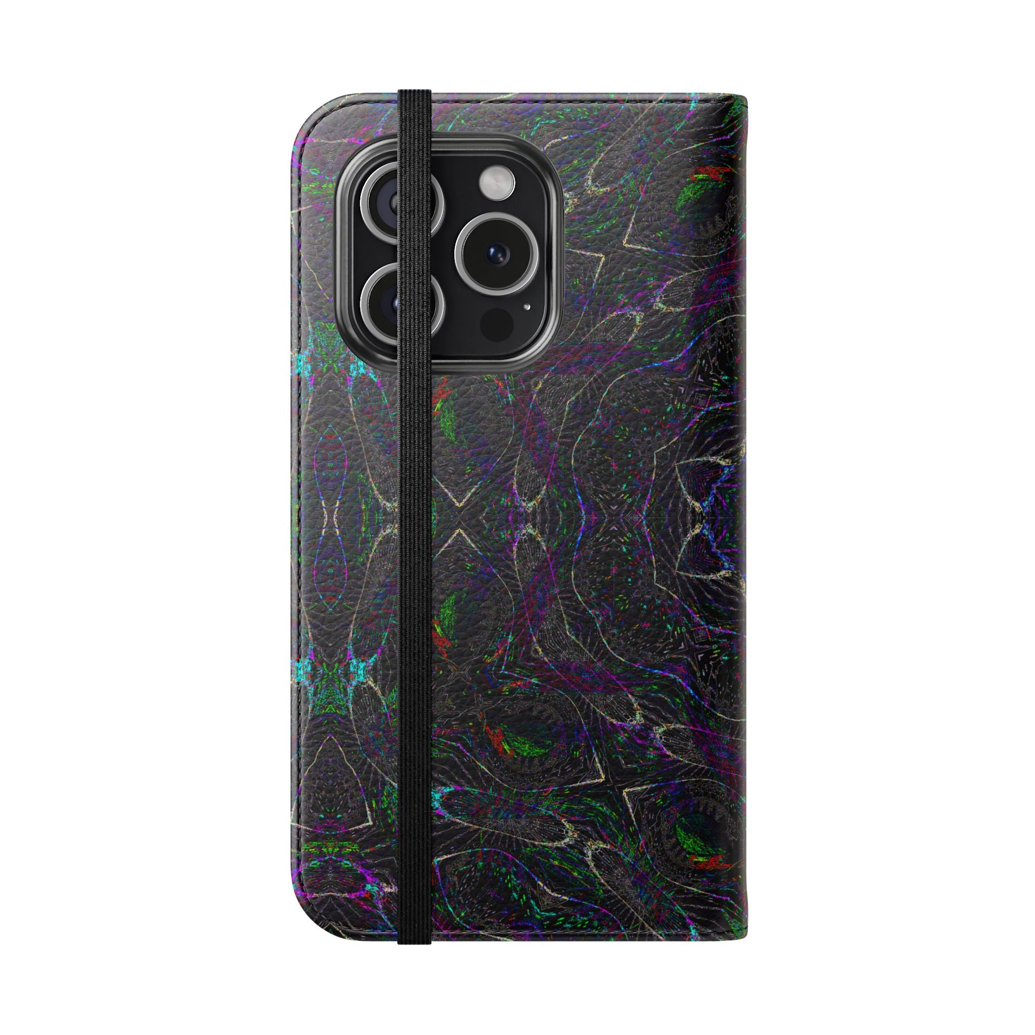 iPhone 15 Flip Case - P5 Kaleidoscopic No.32