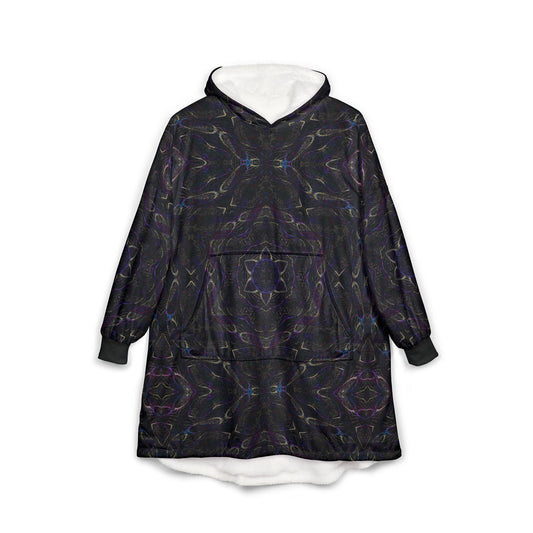 Unisex Hooded Blanket - Kaleidoscope P5 No. 13