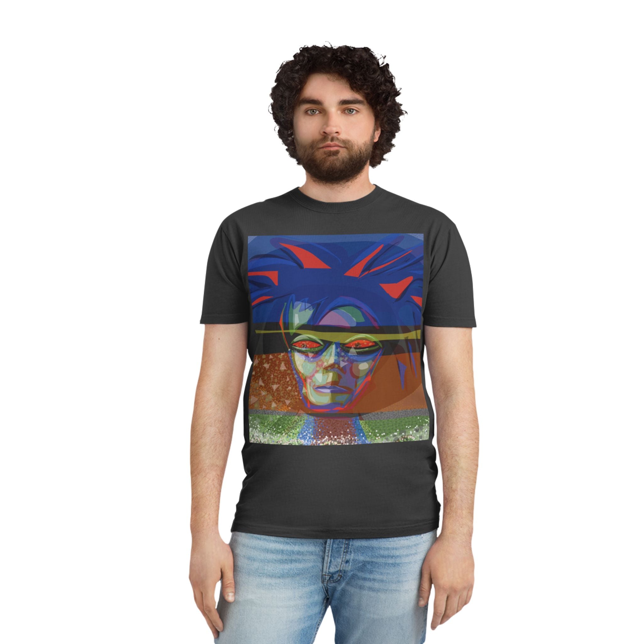 Unisex Faded Shirt -The Traveller Series (Seeing)
