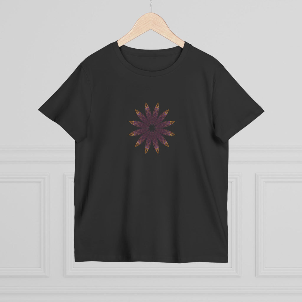 Women’s Maple Tee - Love Light Mandalas No.2