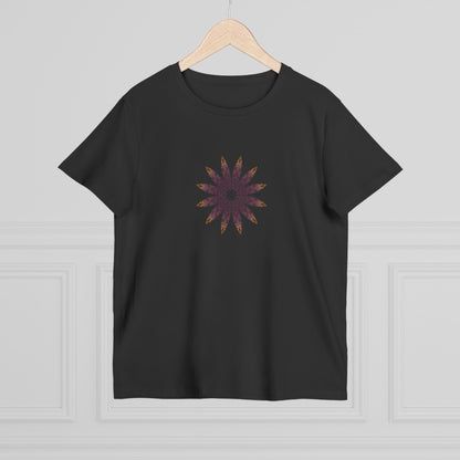 Women’s Maple Tee - Love Light Mandalas No.2