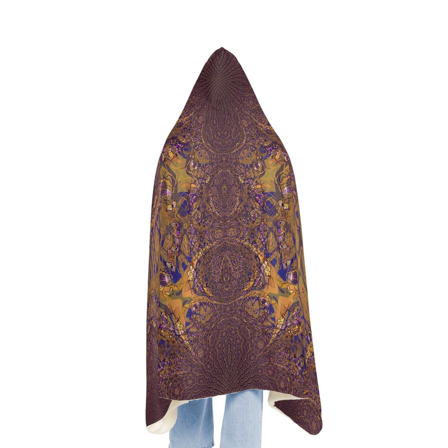Snuggle Blanket - Love Light Fractals No.9