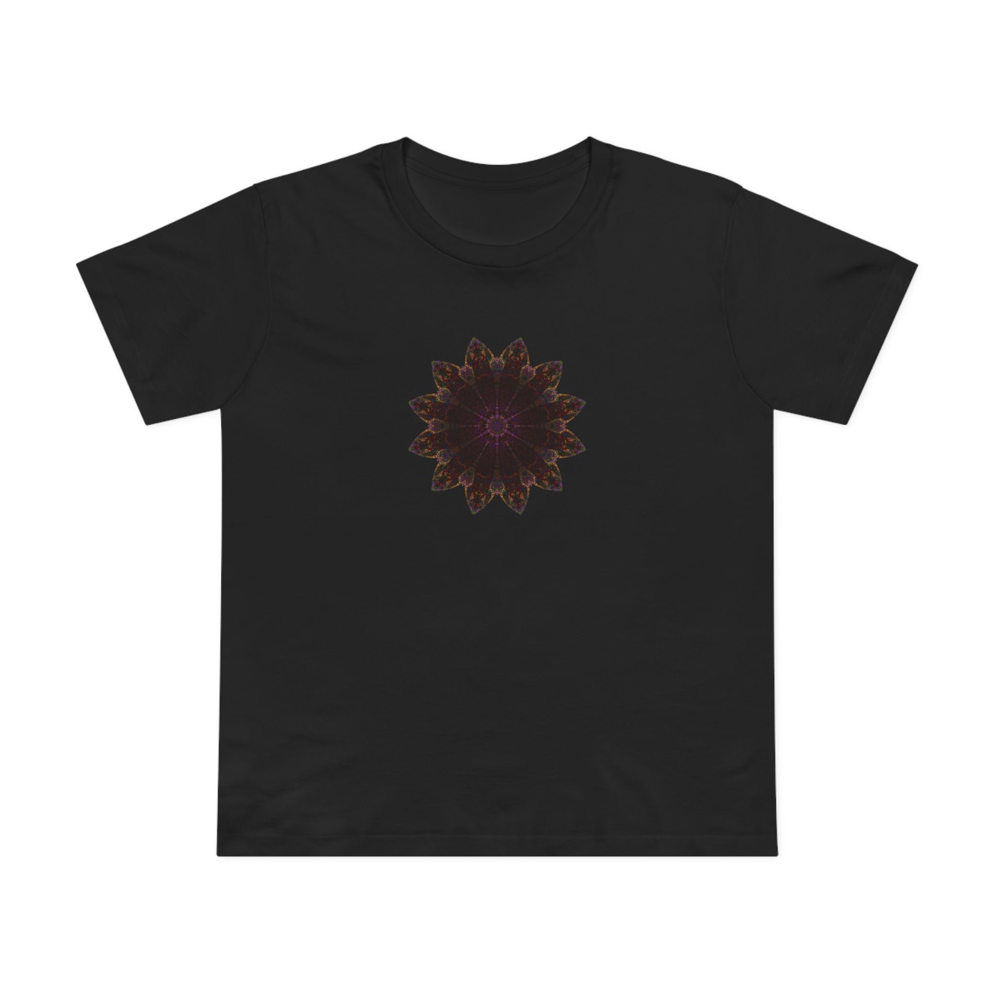 Women’s Maple Tee - Love Light Mandalas No.12