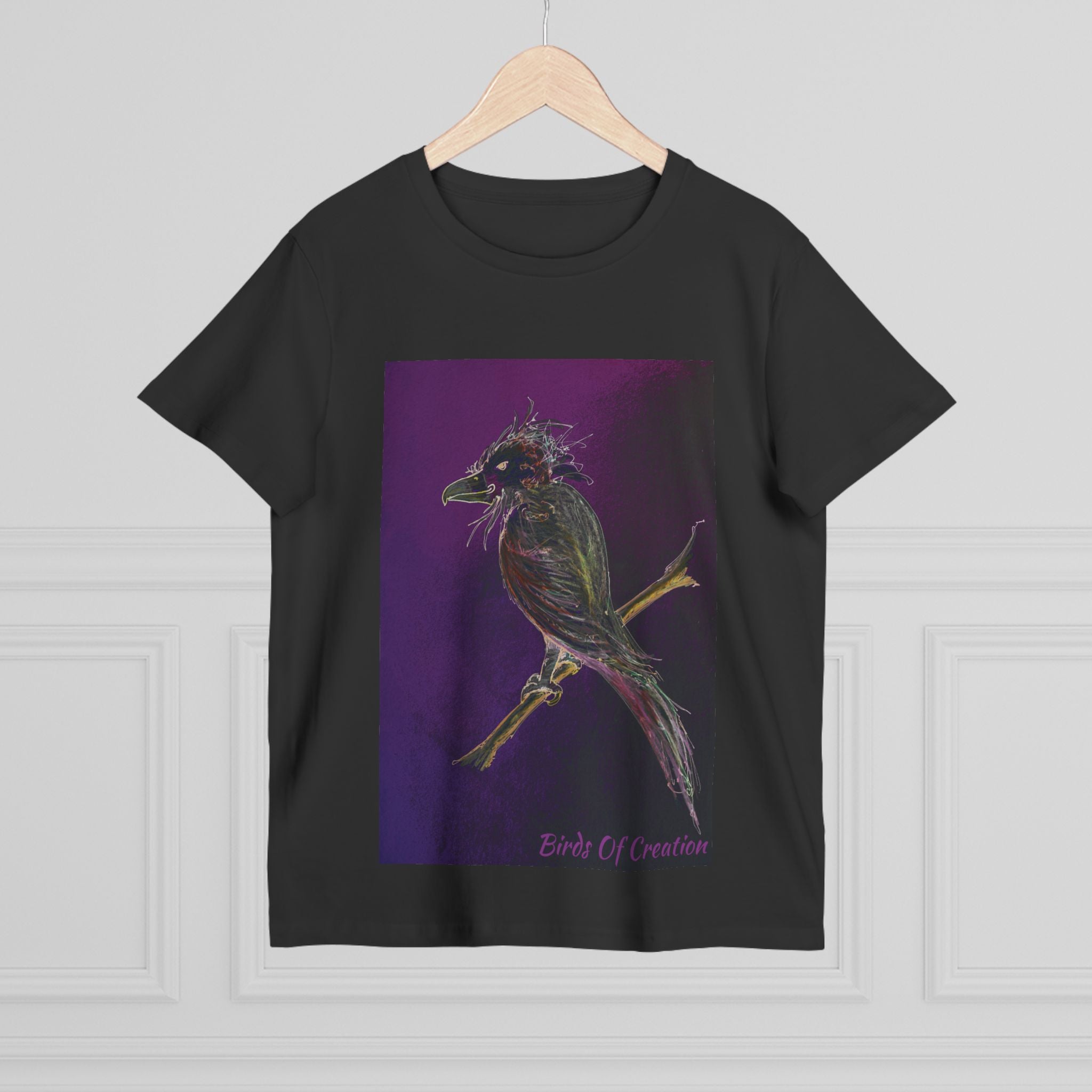 Women’s Maple Tee - Birds Of Creation No.1