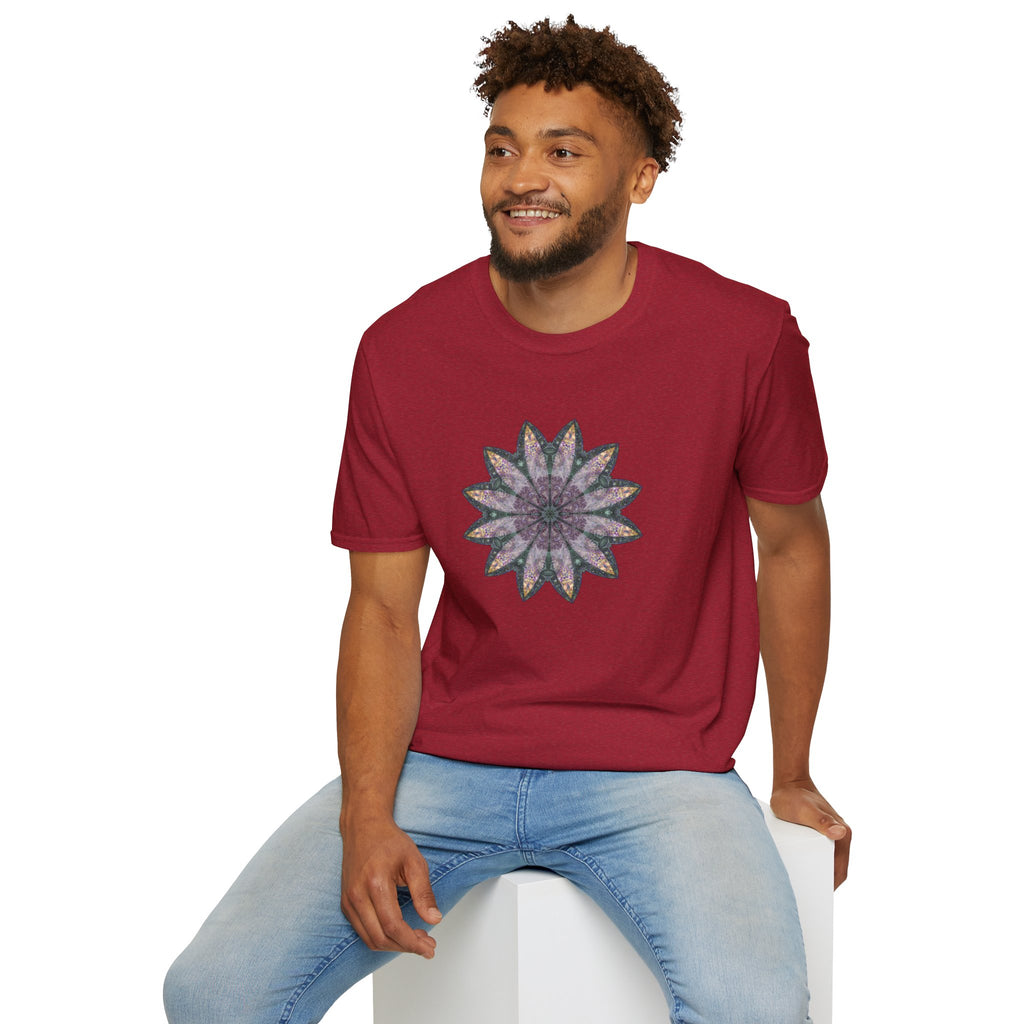 Unisex Softstyle T-Shirt - Love Light Mandalas No.21