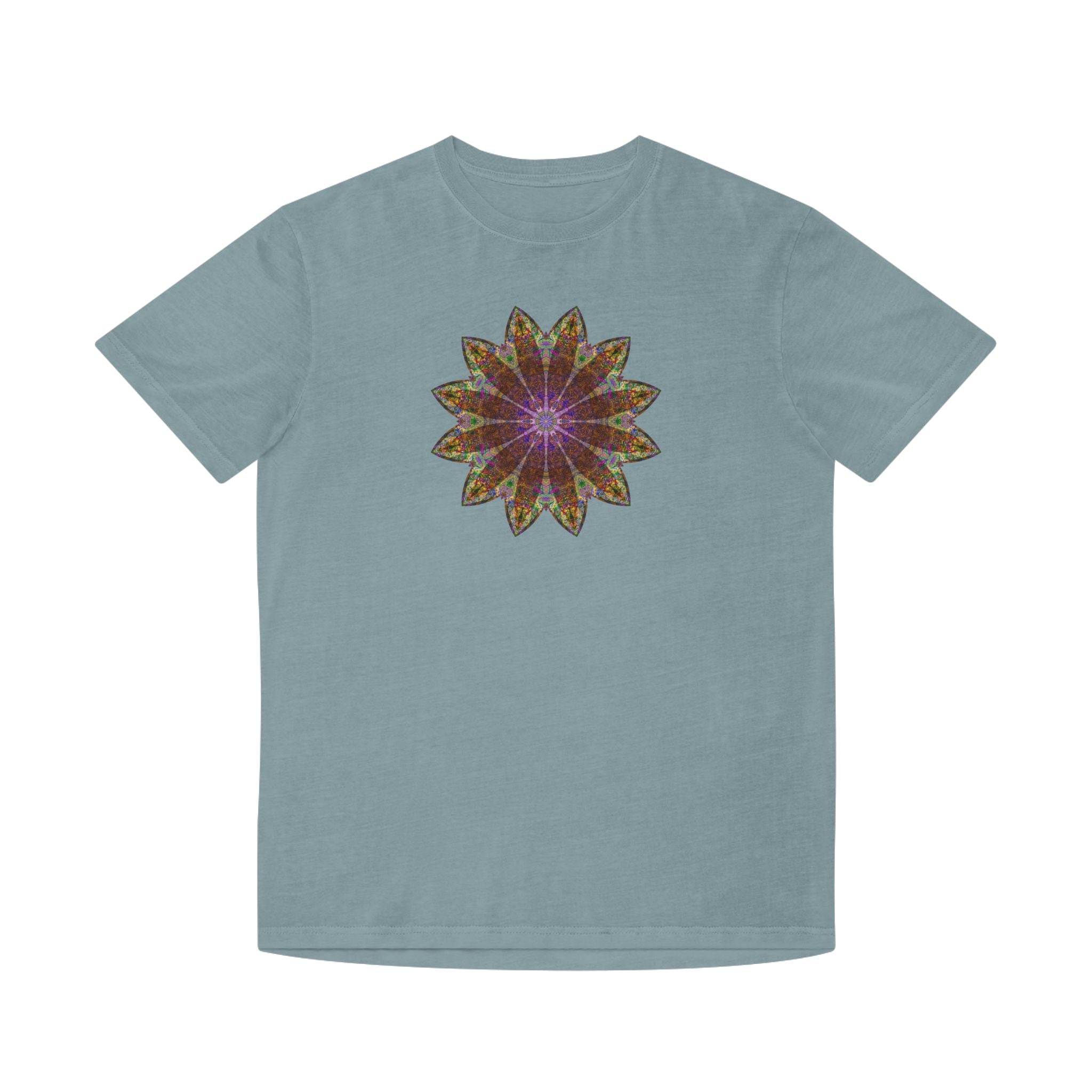 Unisex Faded Shirt - Love Light Mandalas No.13