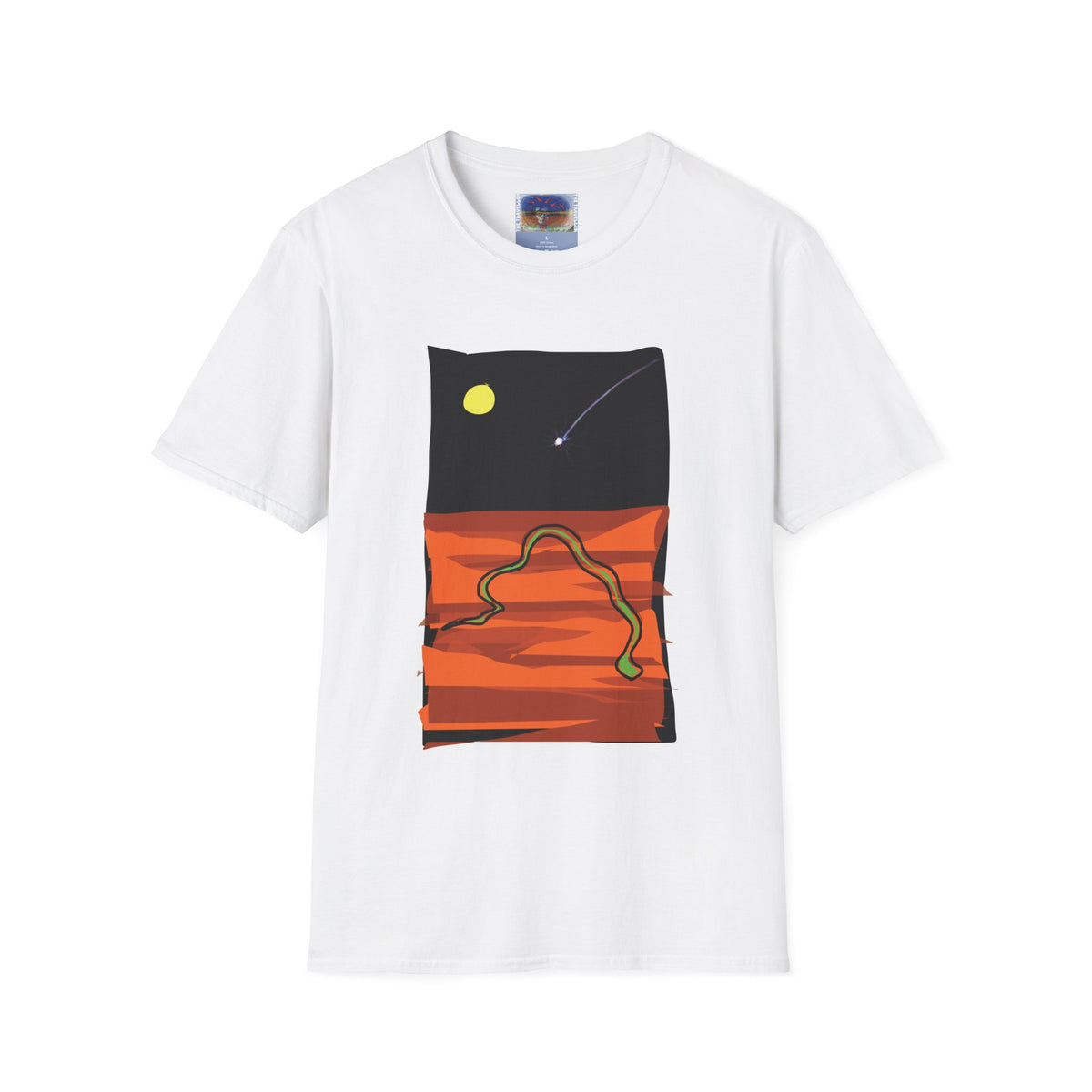Unisex Softstyle T-Shirt - The Traveller Series (Shooting Star)