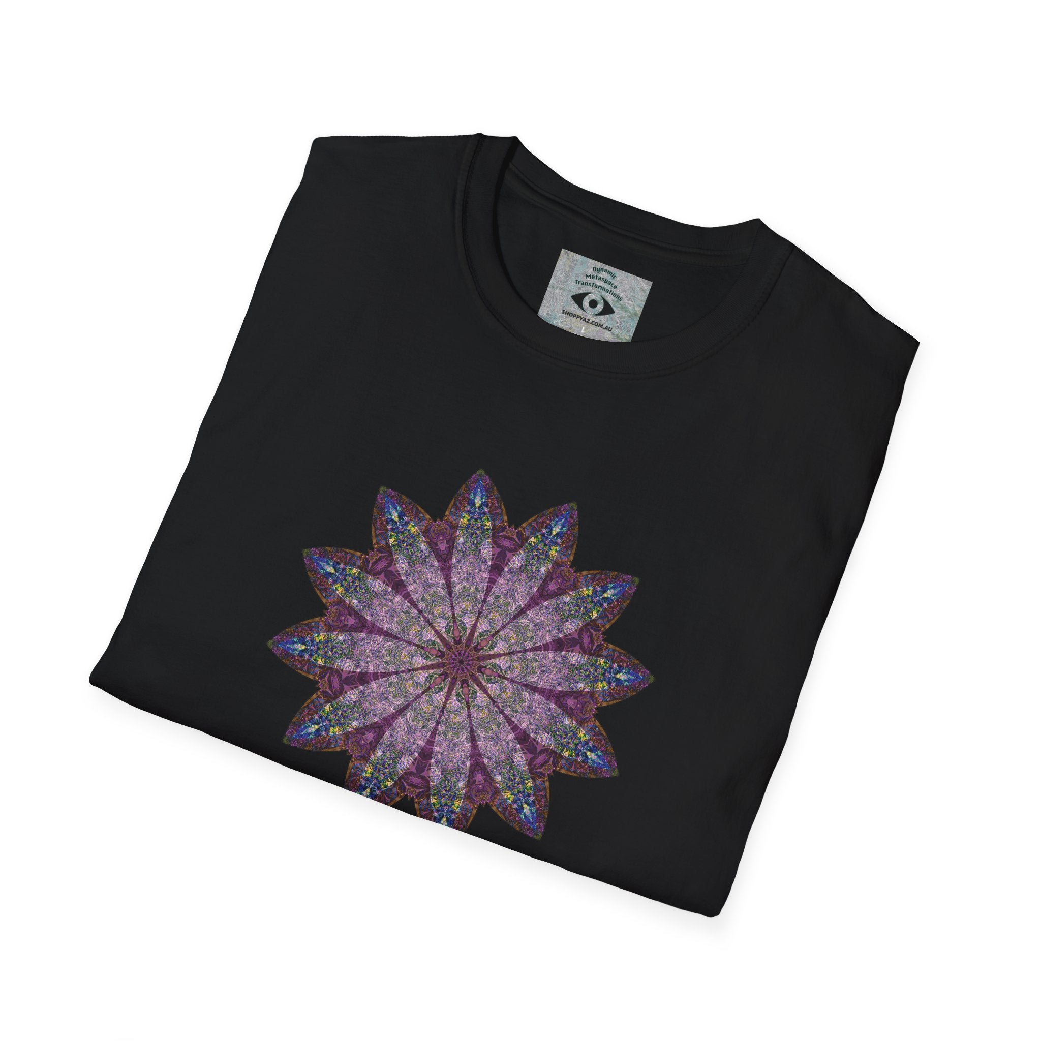 Unisex Softstyle T-Shirt - Love Light Mandalas No.17