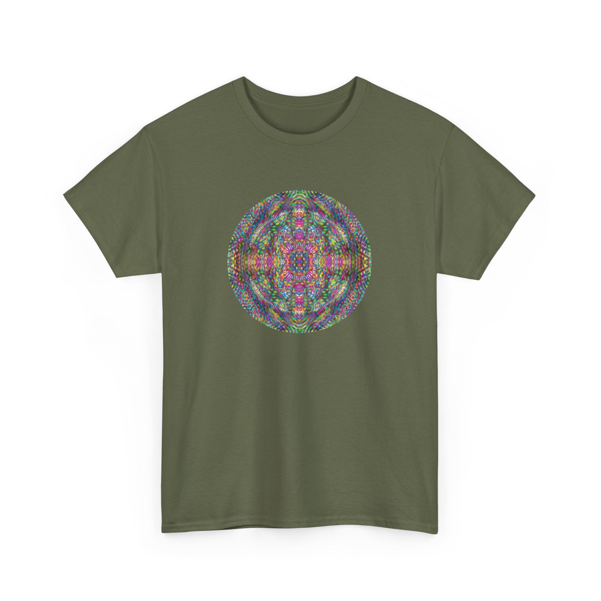 Unisex Heavy Cotton Tee - DMT Scribe Spheres No.4