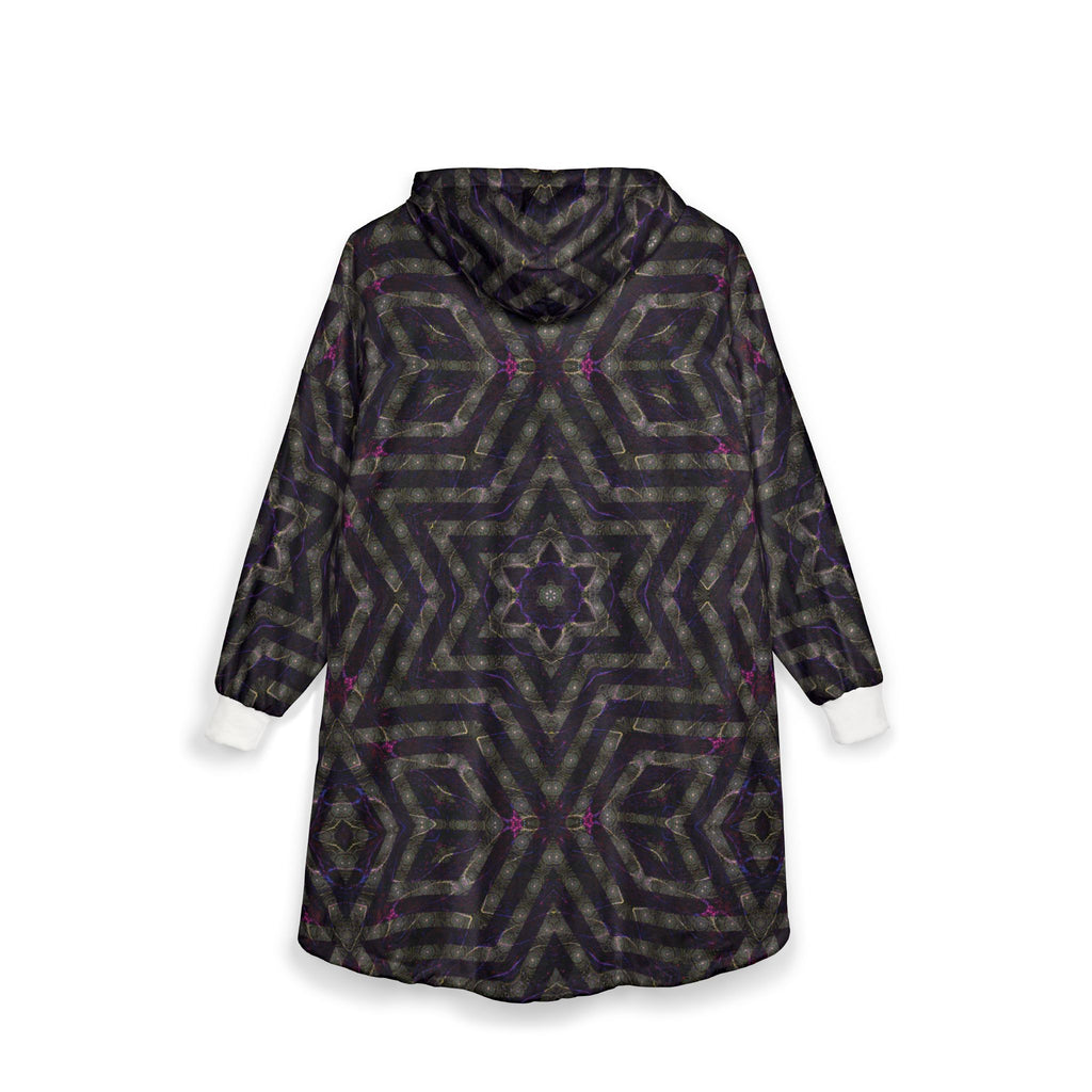 Unisex Hooded Blanket - P5 Kaleidoscopic No. 14
