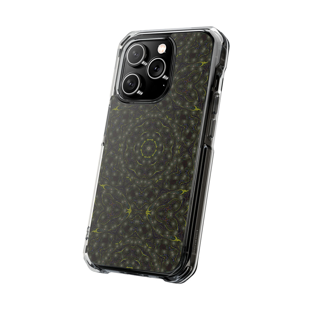 iPhone 14 Magnetic Clear Impact Case - P5 Kaleidoscopic No.2