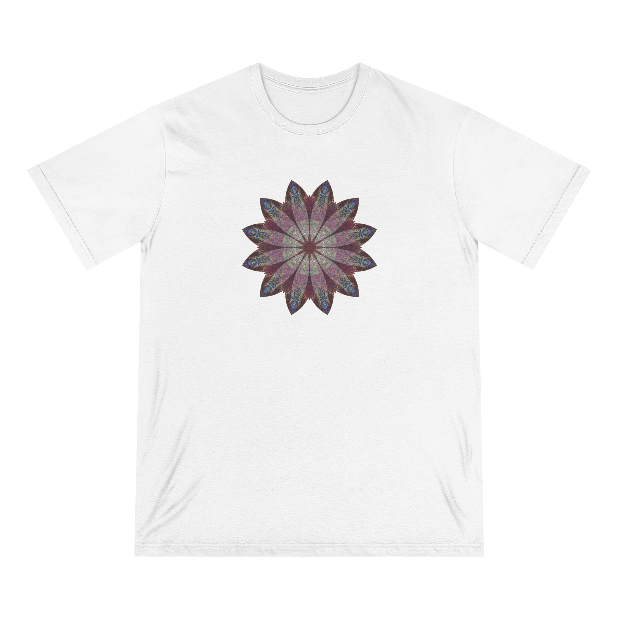 Organic Staple T-shirt - Love Light Mandalas No.9