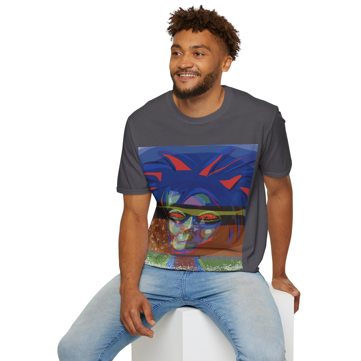 Unisex Softstyle T-Shirt - The Traveller Series (Seeing)