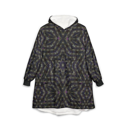 Unisex Hooded Blanket - Kaleidoscope P5 No. 12