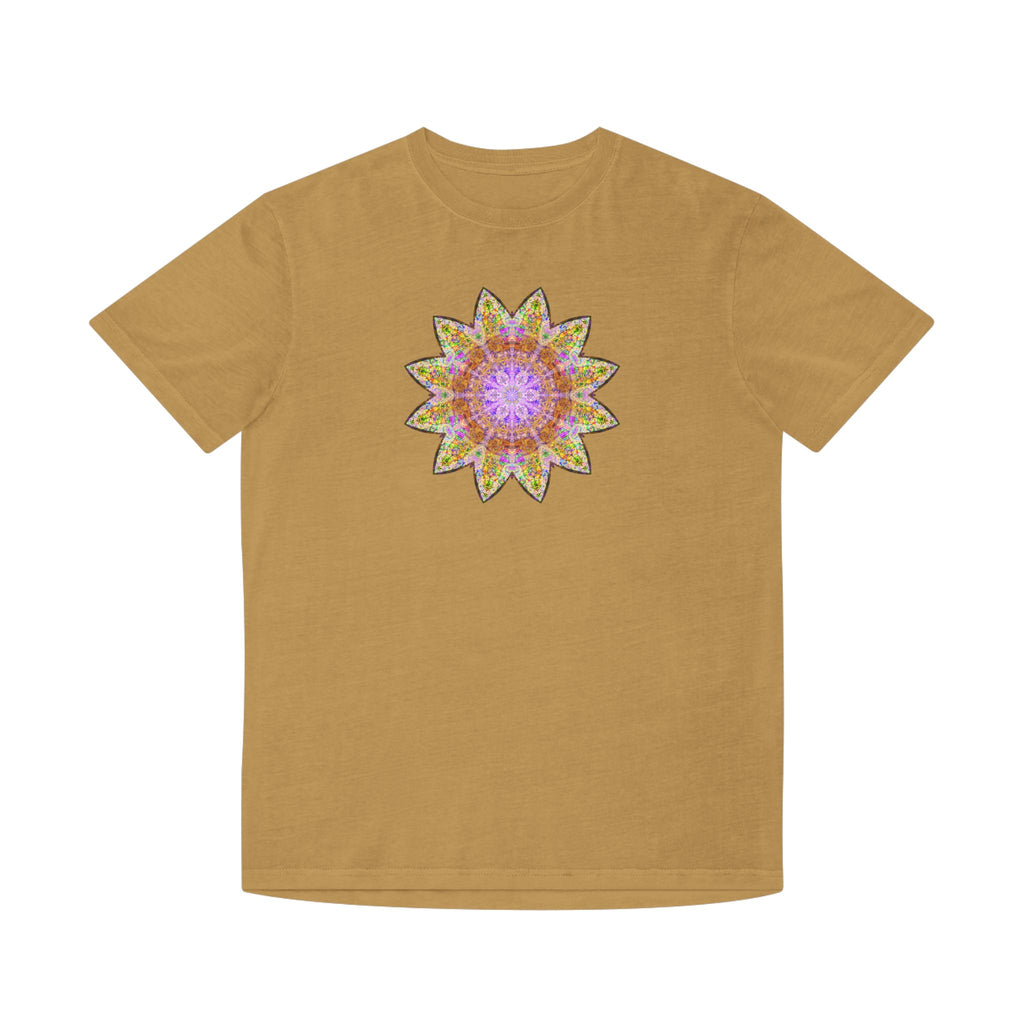 Unisex Faded Shirt - Love Light Mandalas No.14
