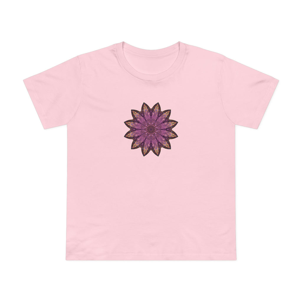 Women’s Maple Tee - Love Light Mandalas No.16
