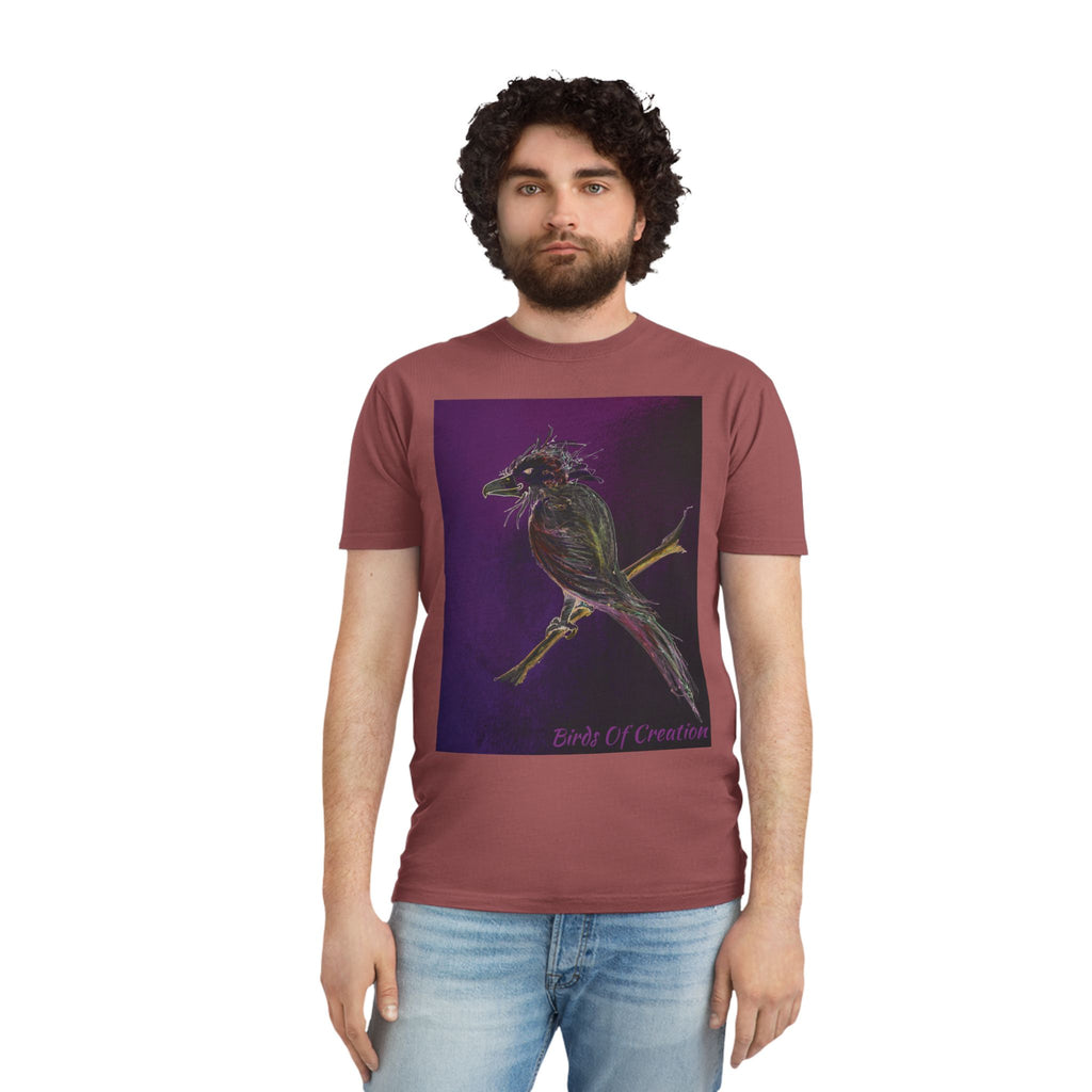 Unisex Faded Shirt - Birds Of Creation No.1