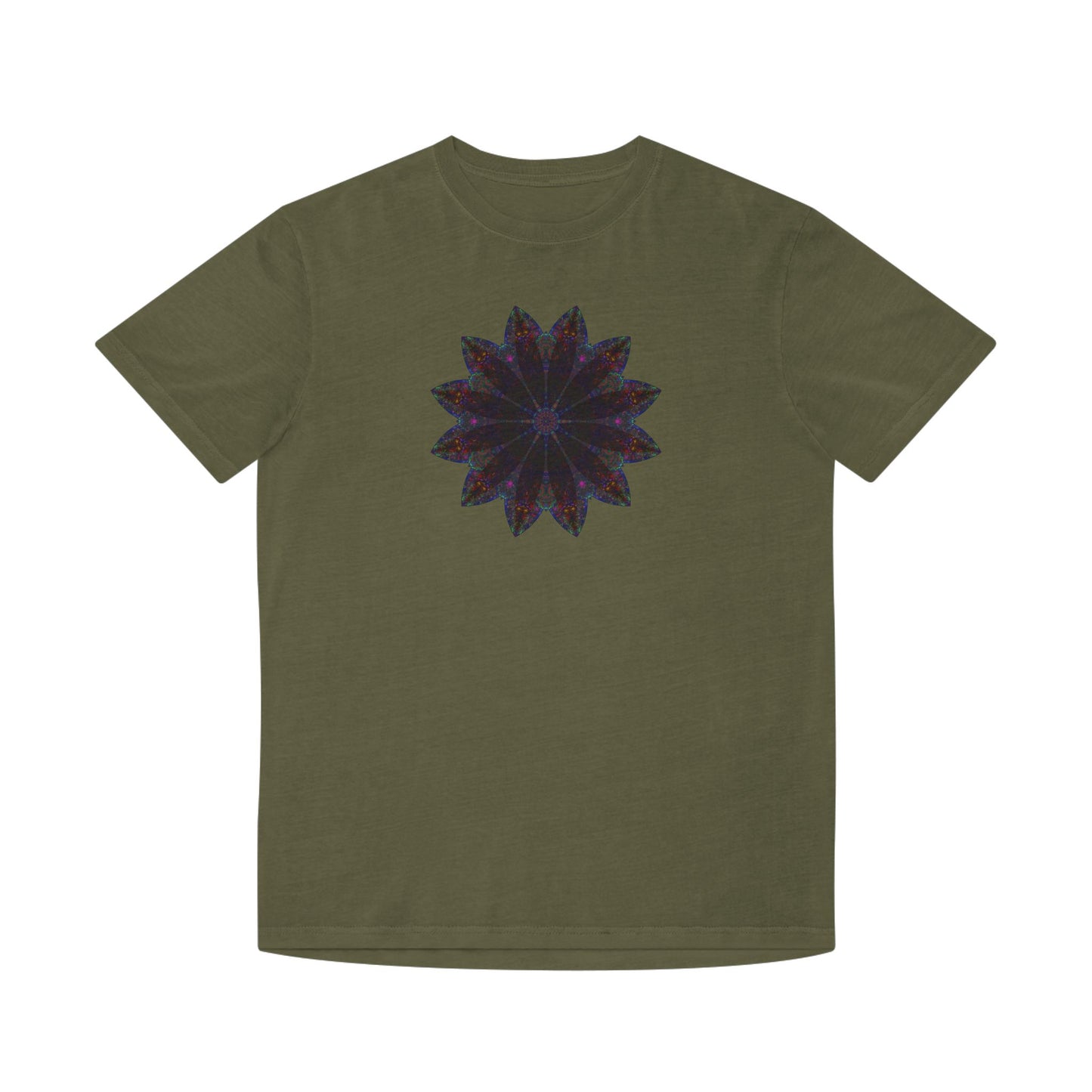 Unisex Faded Shirt - Love Light Mandalas No.25