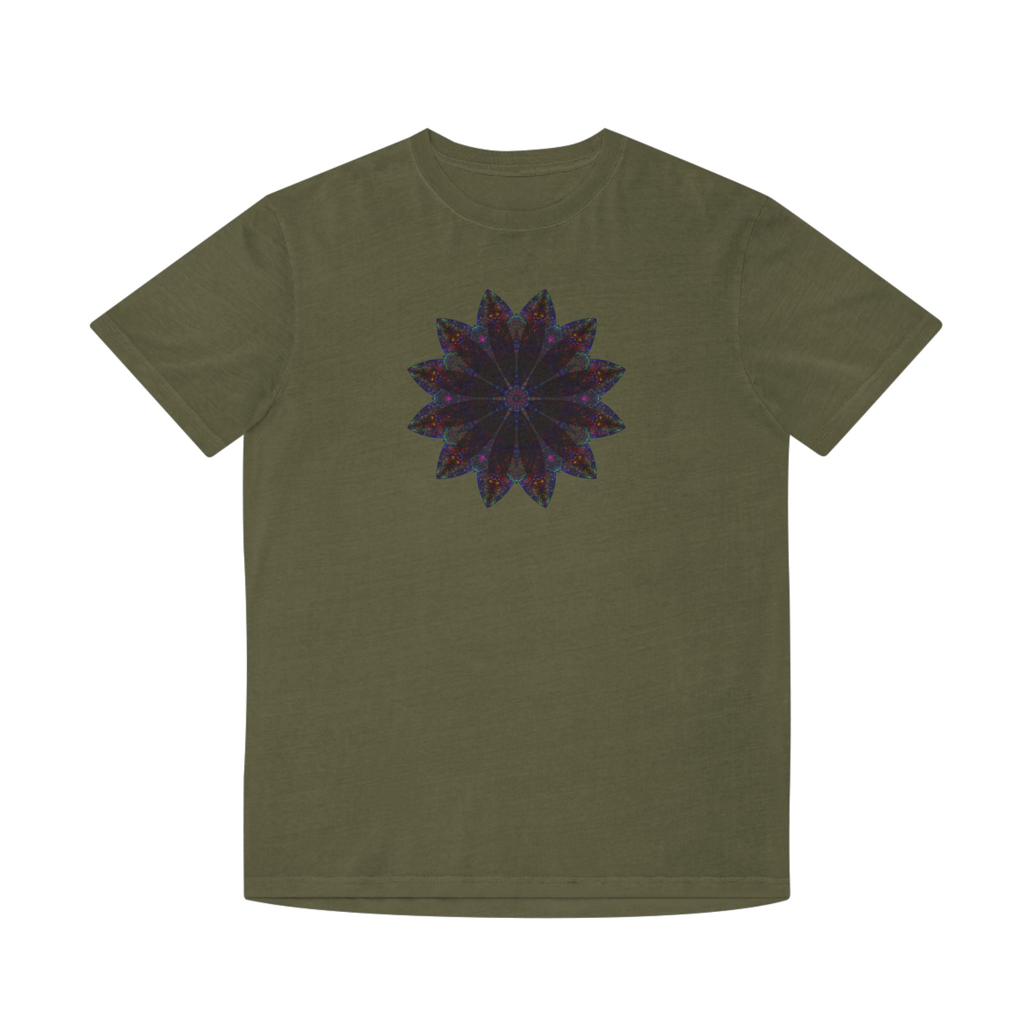 Unisex Faded Shirt - Love Light Mandalas No.25