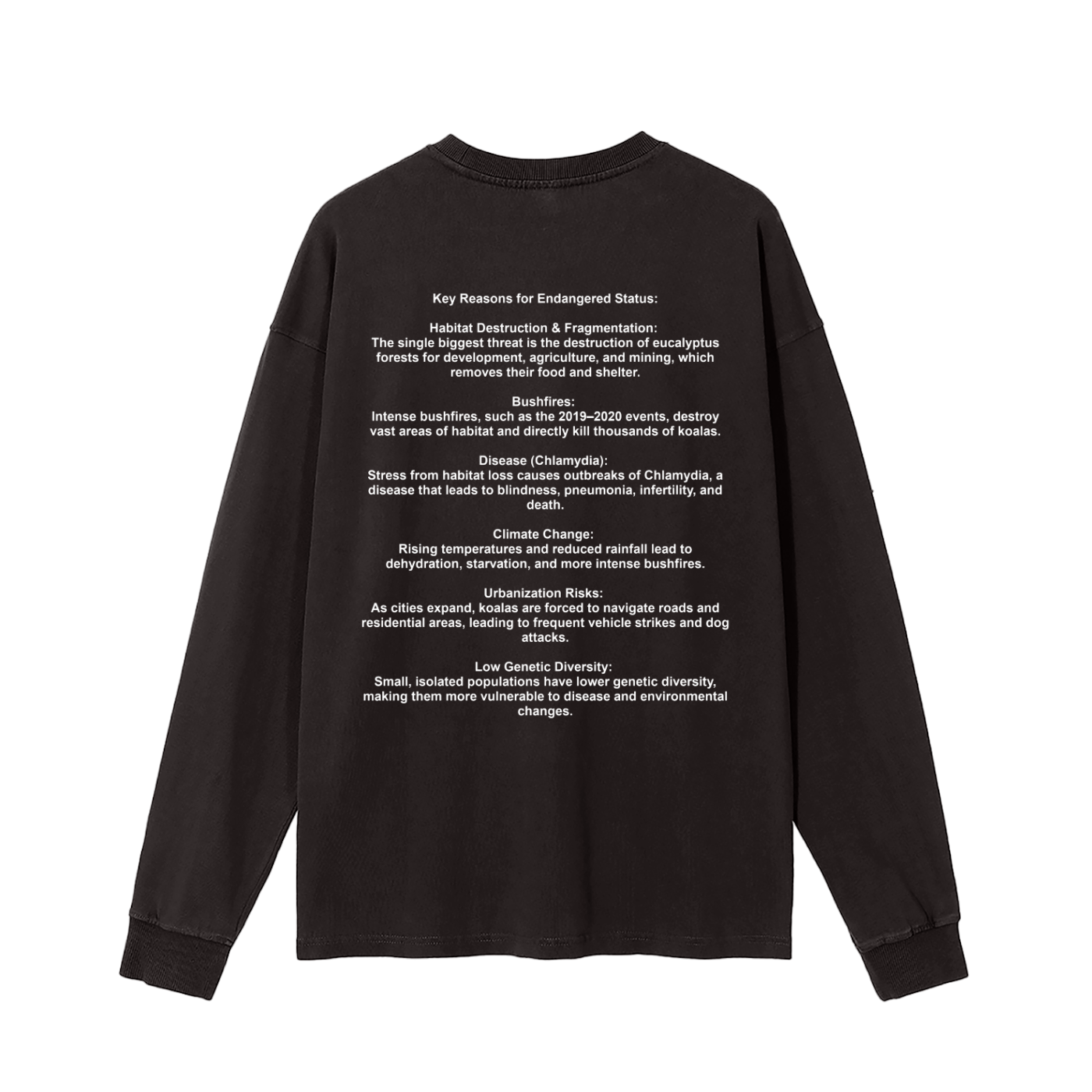 Vintage Washed Long Sleeve T-Shirt