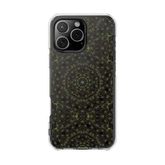 iPhone 16 Magnetic Clear Impact Case - P5 Kaleidoscopic No.2