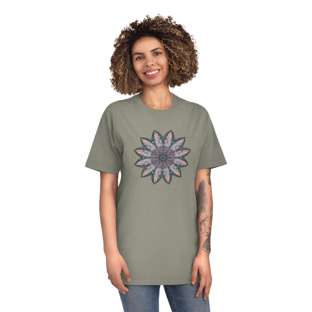 Unisex Faded Shirt - Love Light Mandalas No.21