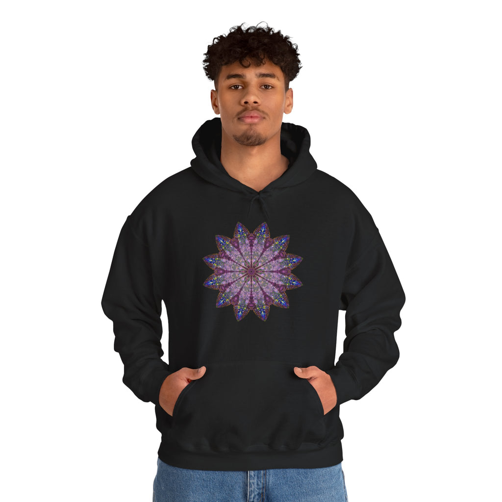Unisex Heavy Blend™ Hooded Sweatshirt - Love Light Mandalas No.17