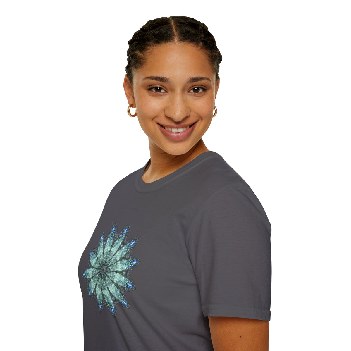 Unisex Softstyle T-Shirt - Love Light Mandalas No.20
