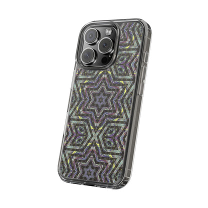 iPhone 16 Clear Case – P5 Kaleidoscopic No.1