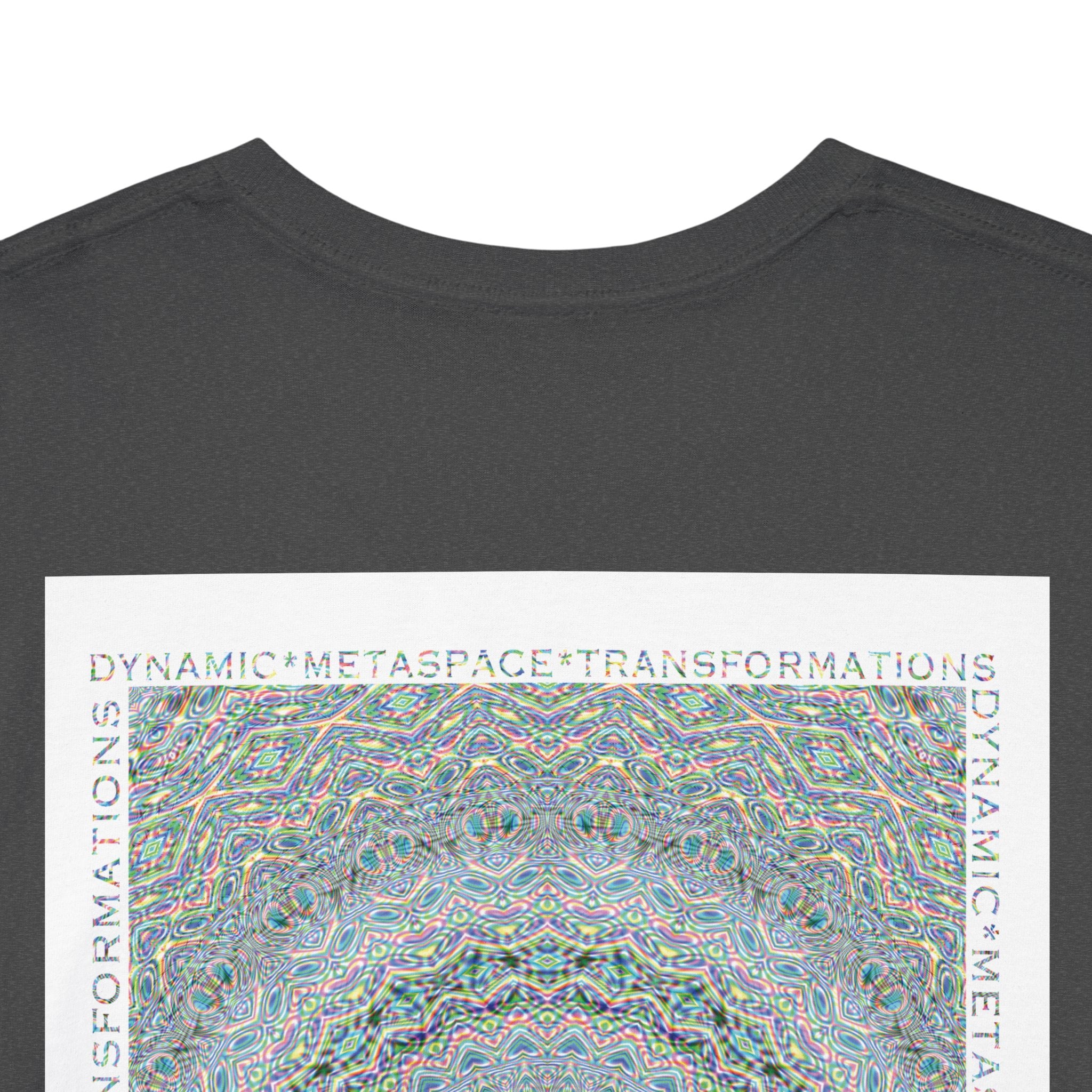 Unisex Heavy Cotton Tee (Back) - DMT Seer No.4