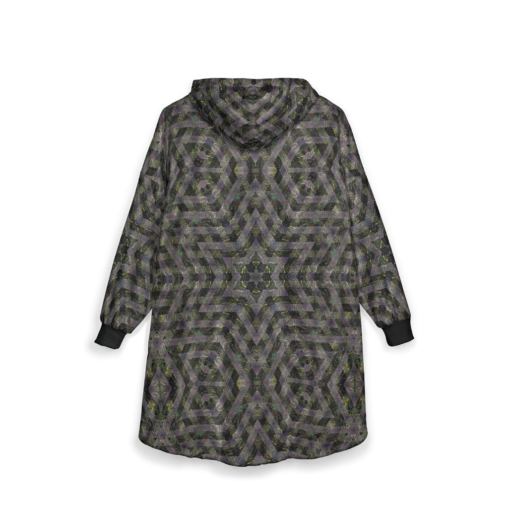 Unisex Hooded Blanket - P5 Kaleidoscopic No. 6