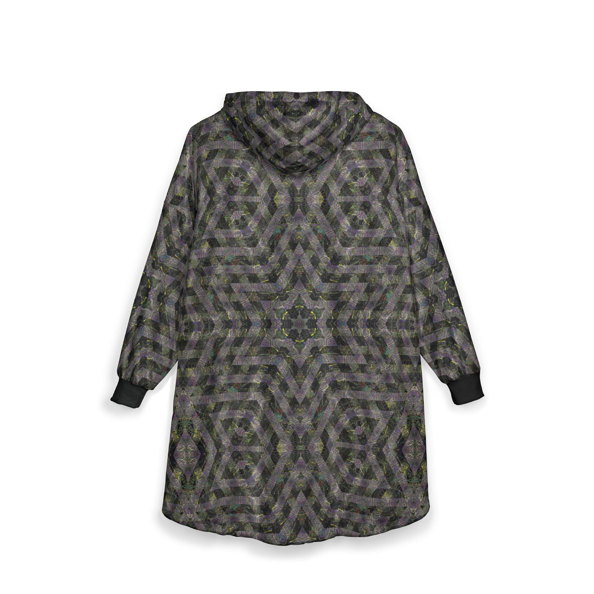 Unisex Hooded Blanket - P5 Kaleidoscopic No. 6