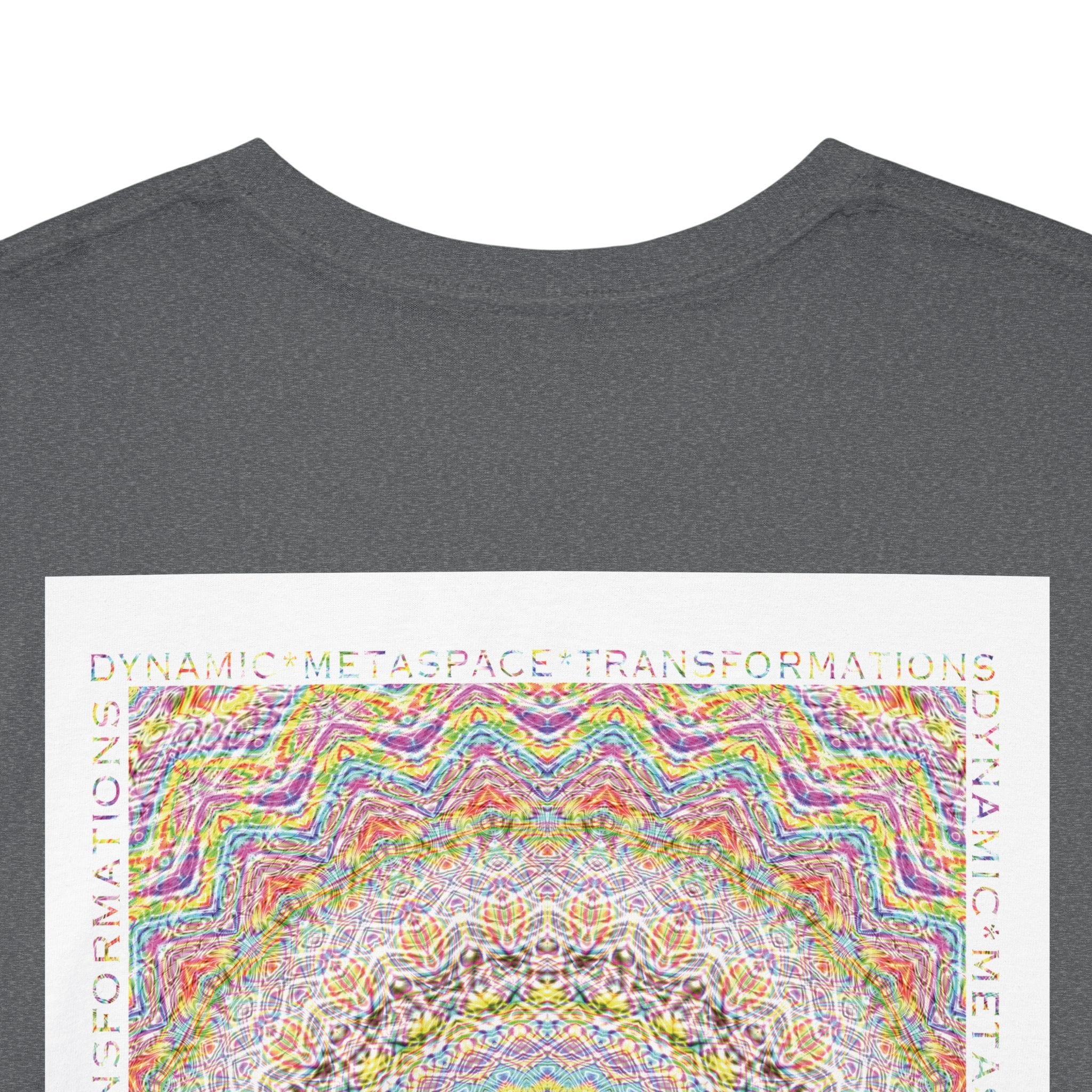 Unisex Heavy Cotton Tee (Back) - DMT Seer No.11