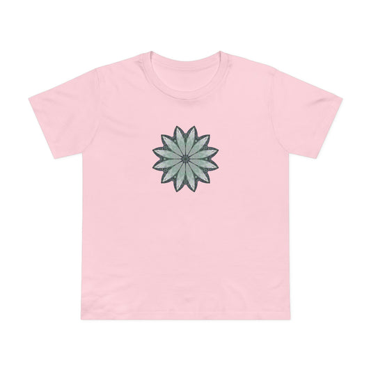 Women’s Maple Tee - Love Light Mandalas No.22