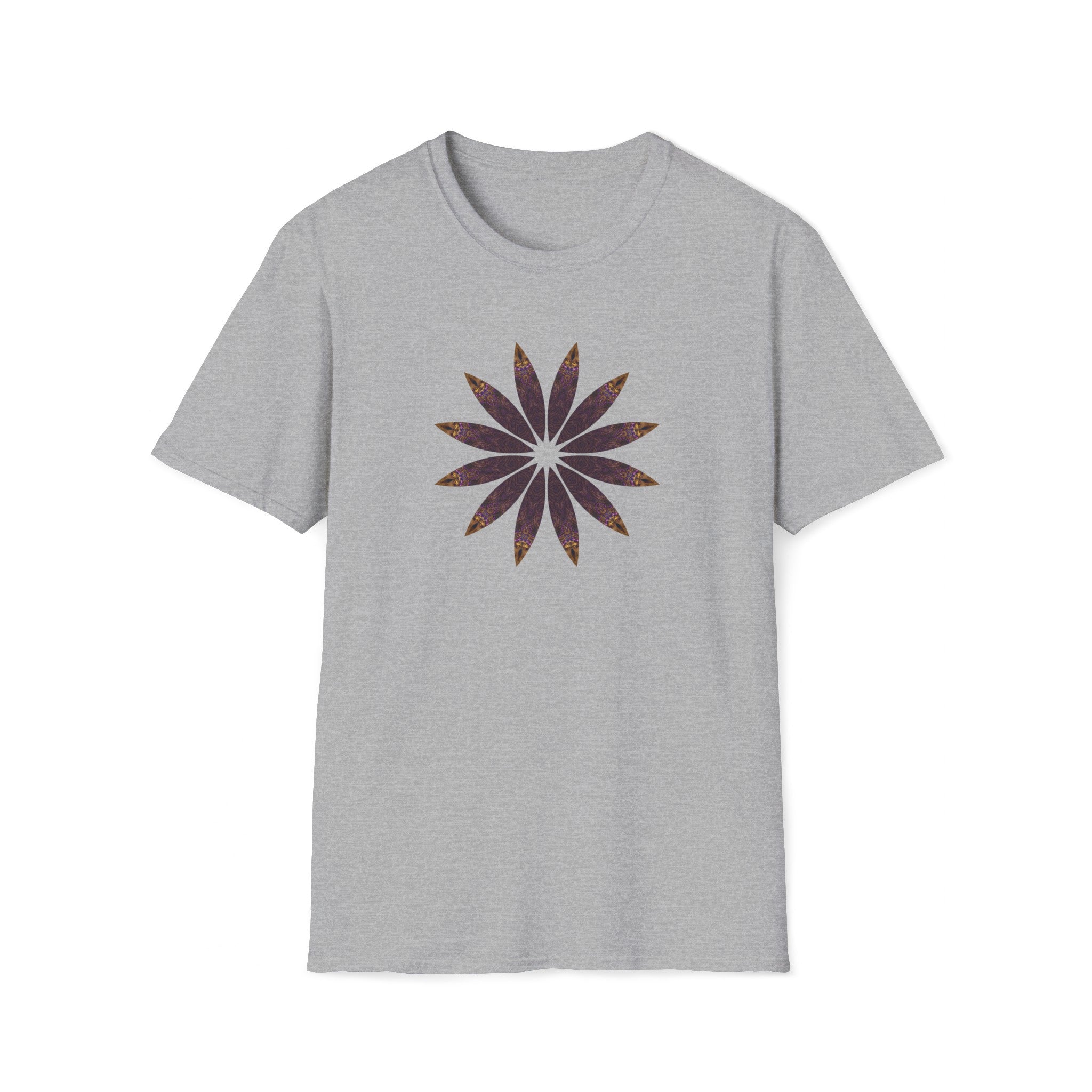 Unisex Softstyle T-Shirt - Love Light Mandalas No.2