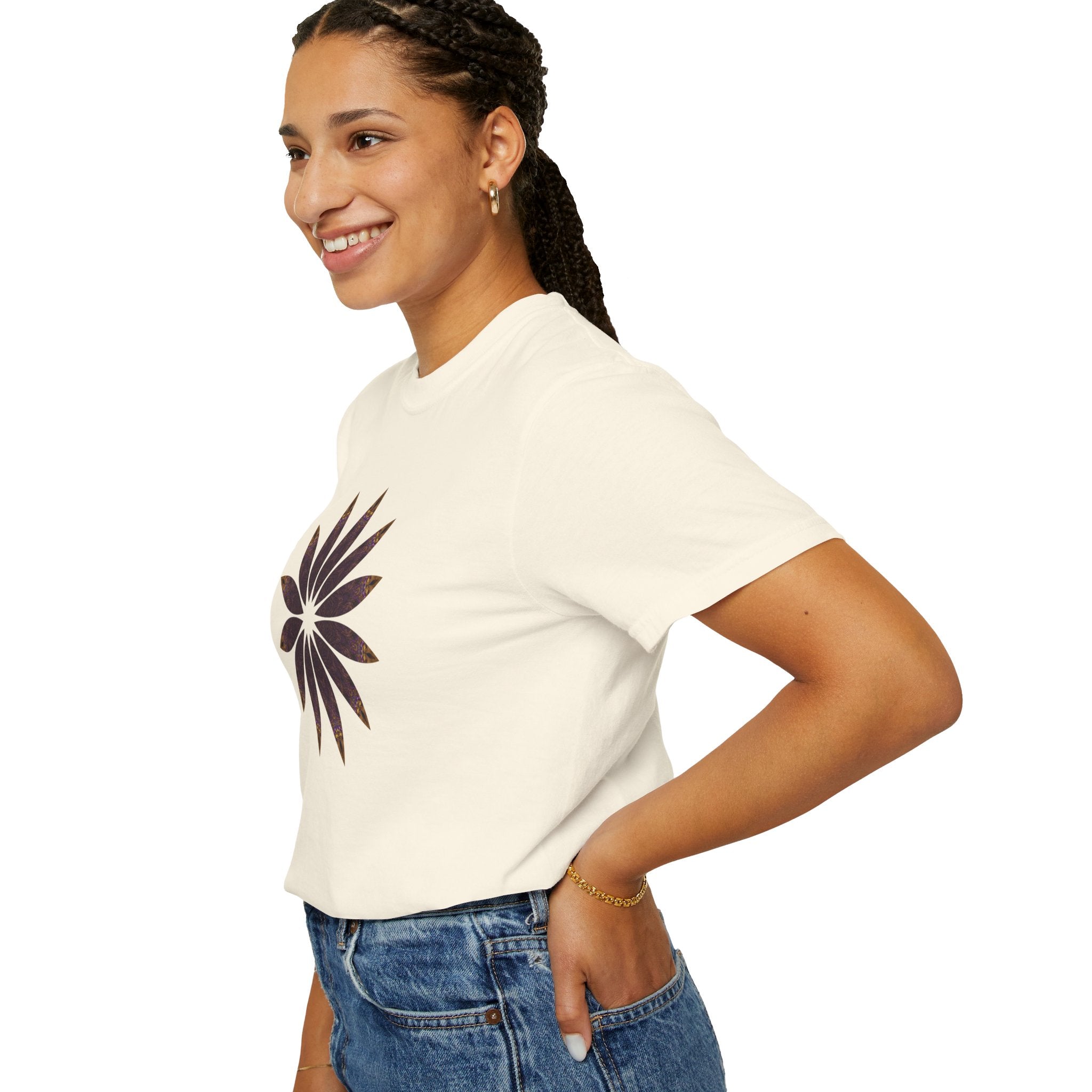 Unisex Garment-Dyed T-shirt - Love Light Mandalas No.2