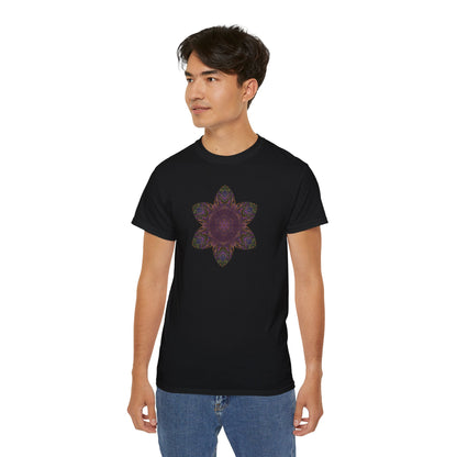 Unisex Ultra Cotton Tee - Love Light Mandalas No.3