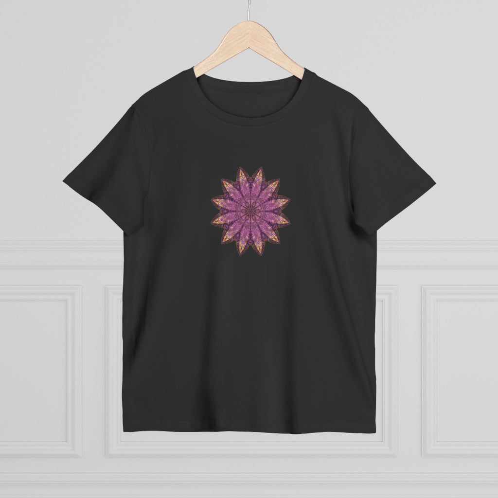 Women’s Maple Tee - Love Light Mandalas No.16