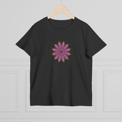 Women’s Maple Tee - Love Light Mandalas No.16