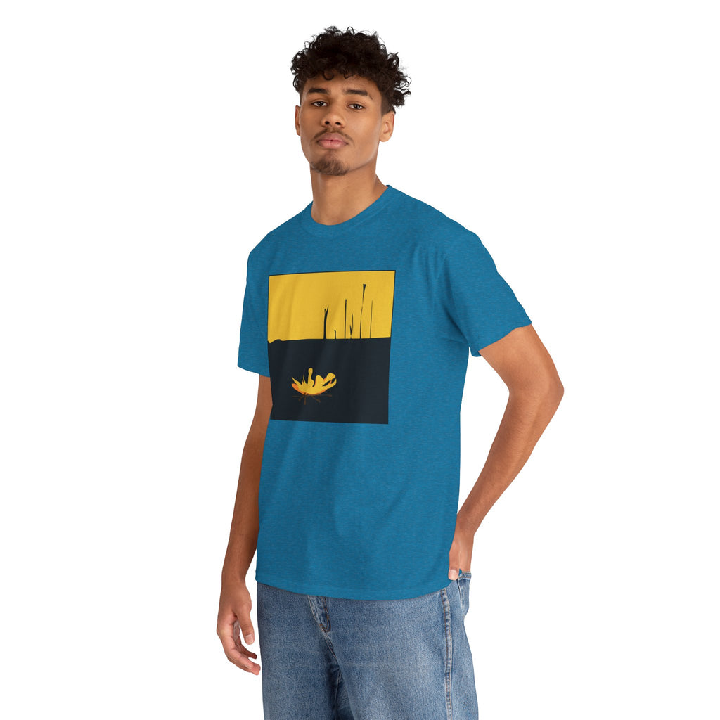 Unisex Heavy Cotton Tee - The Traveller Series (Fire)