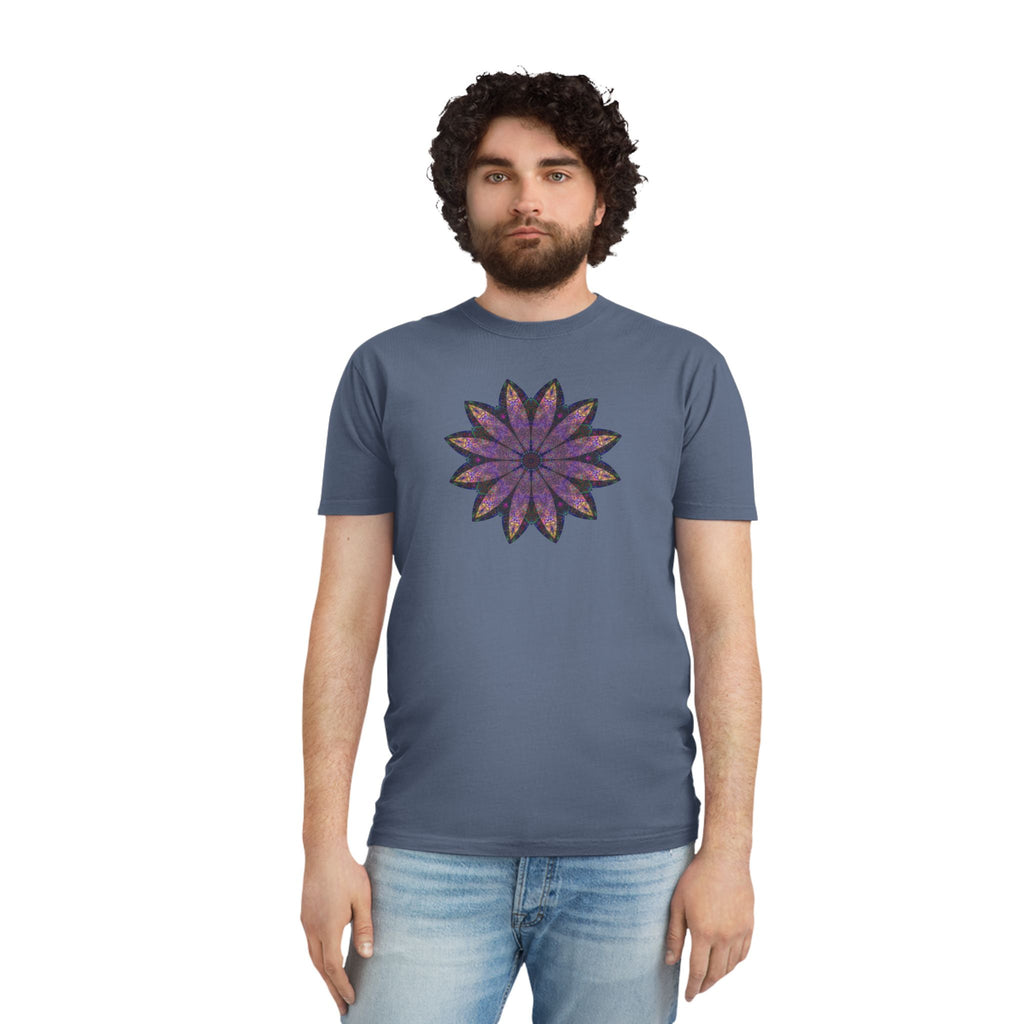 Unisex Faded Shirt - Love Light Mandalas No.24