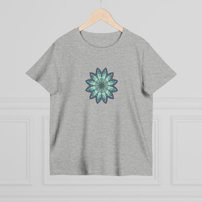 Women’s Maple Tee - Love Light Mandalas No.20