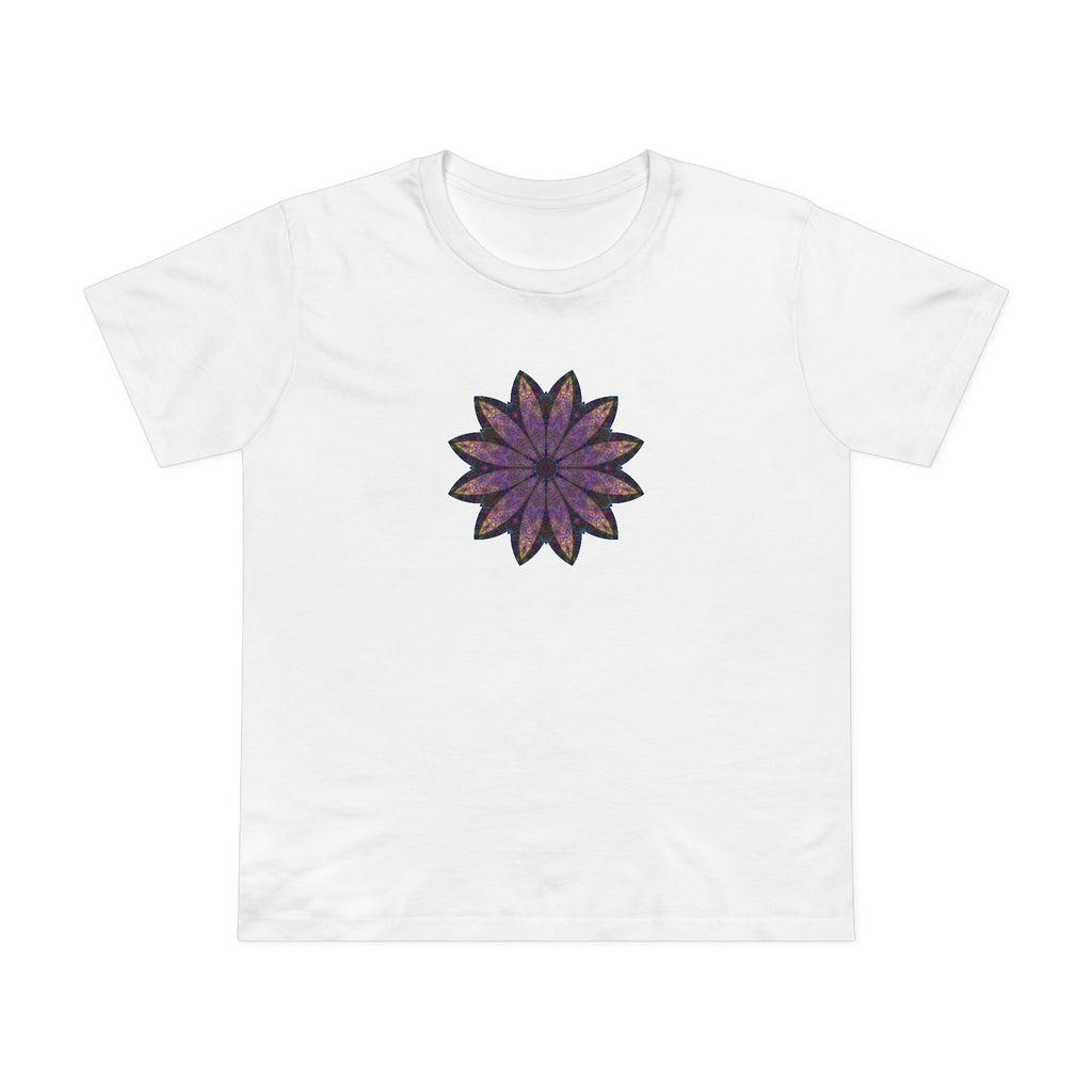 Women’s Maple Tee - Love Light Mandalas No.24