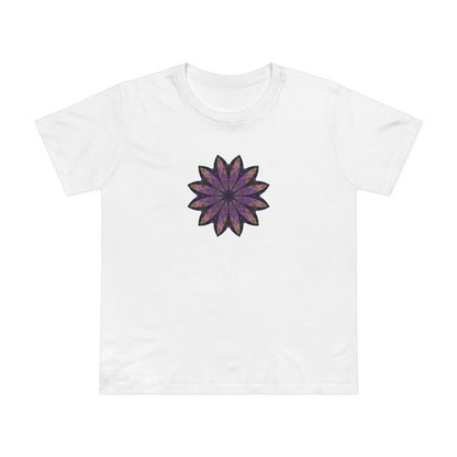 Women’s Maple Tee - Love Light Mandalas No.24