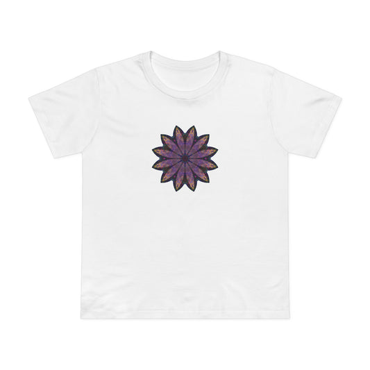 Women’s Maple Tee - Love Light Mandalas No.24