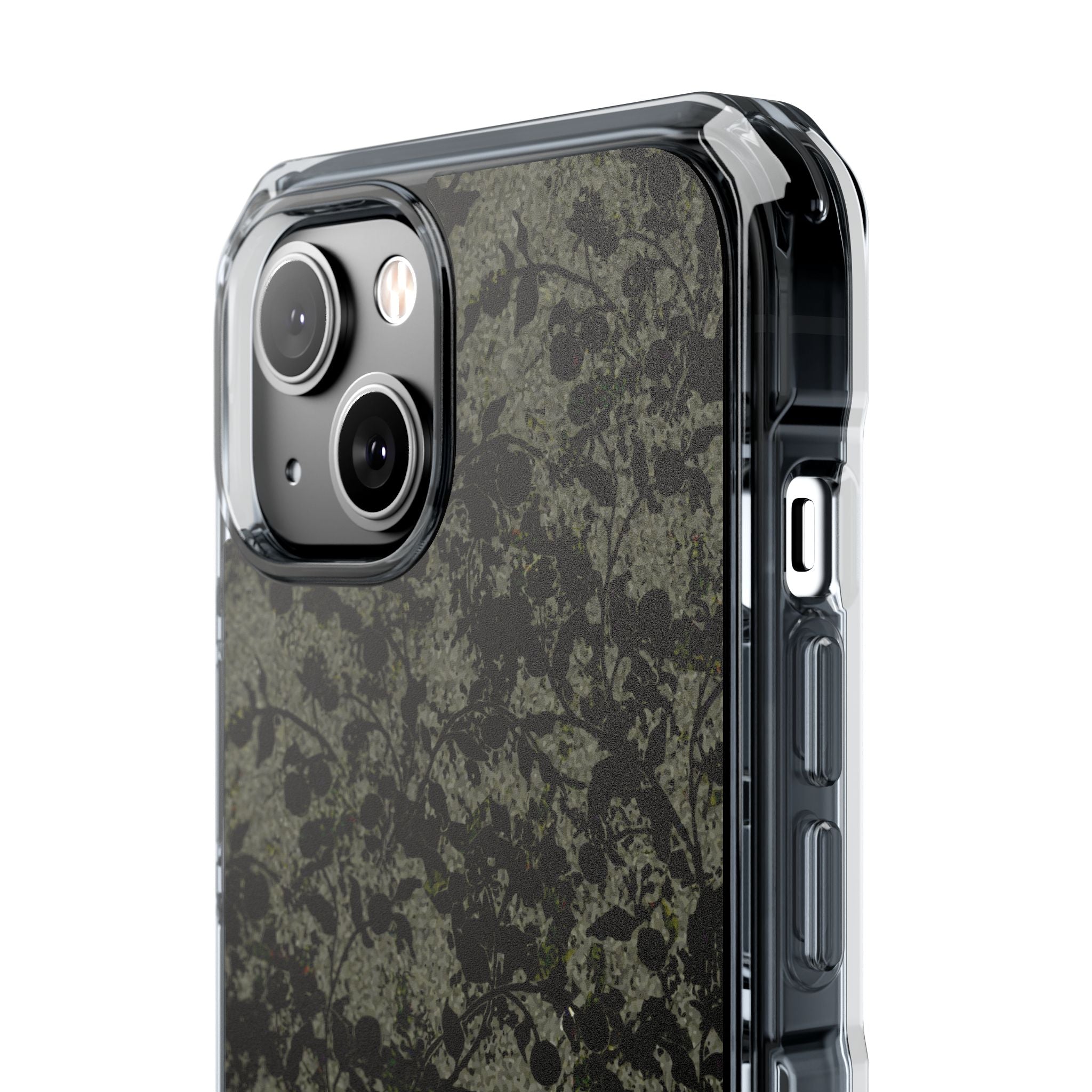 iPhone 14 Magnetic Clear Impact Case - Hidden Weave Series V3 No.25