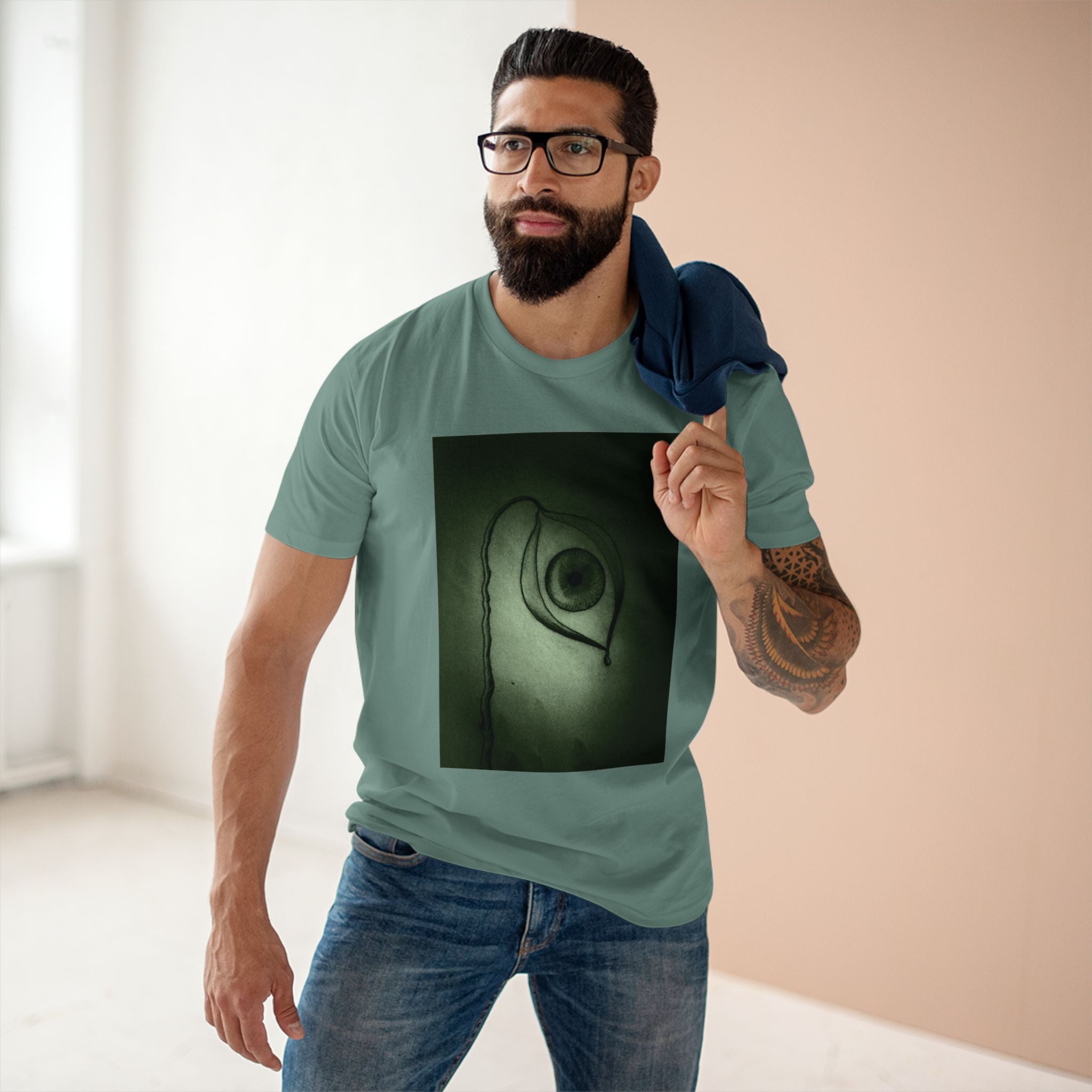 Men's Staple Tee - Eye Plants No.2