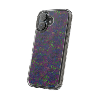 iPhone 16 Clear Case – Hidden Weave Series V3 No.23