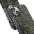 iPhone 14 Magnetic Clear Impact Case - Hidden Weave Series V3 No.25